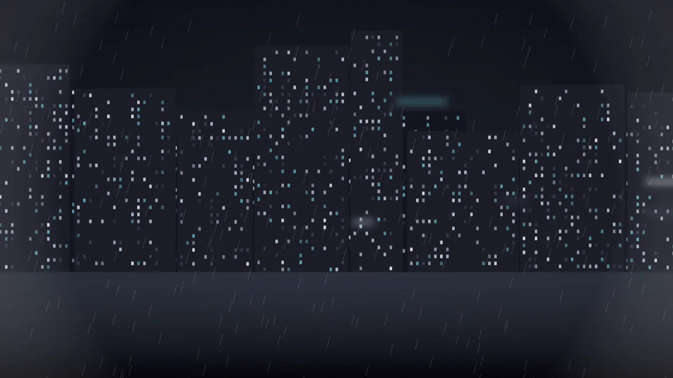 Cyberpunk Megacity Skyline