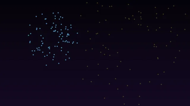 Explosion of Sparks